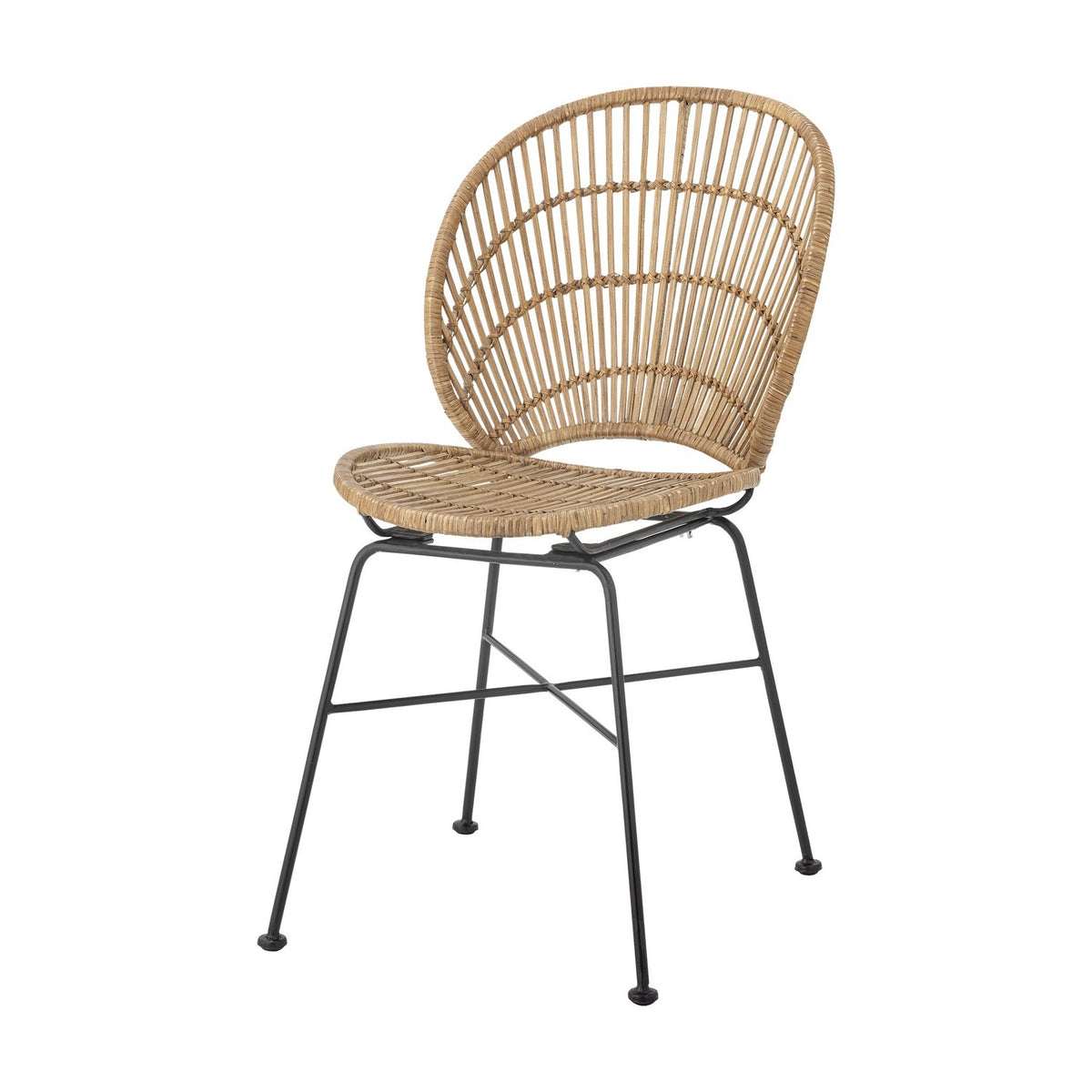 Fiore Rattan Dining Chair - Natural