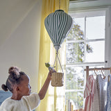 Pomp Striped Baby Mobile - Green