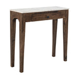Hauge Wooden Console Table 79x28cm - Brown