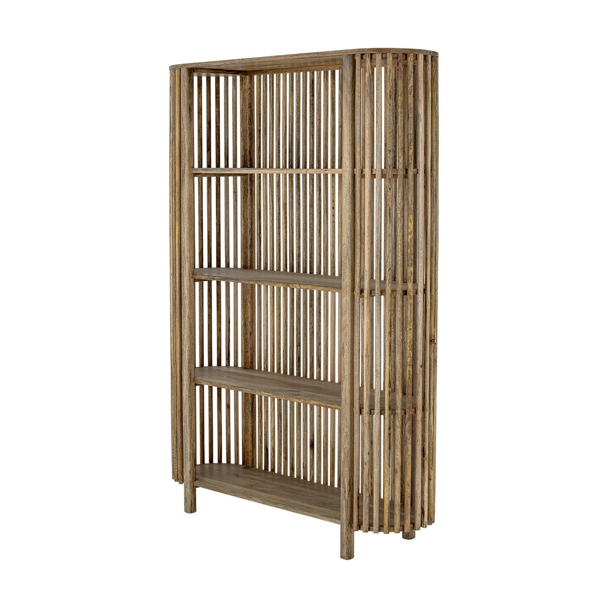 Sali Wooden Bookcase - Brown