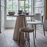 Ames Round Dining Table - Beige