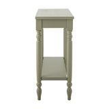 Salla Wooden Console Table - Green