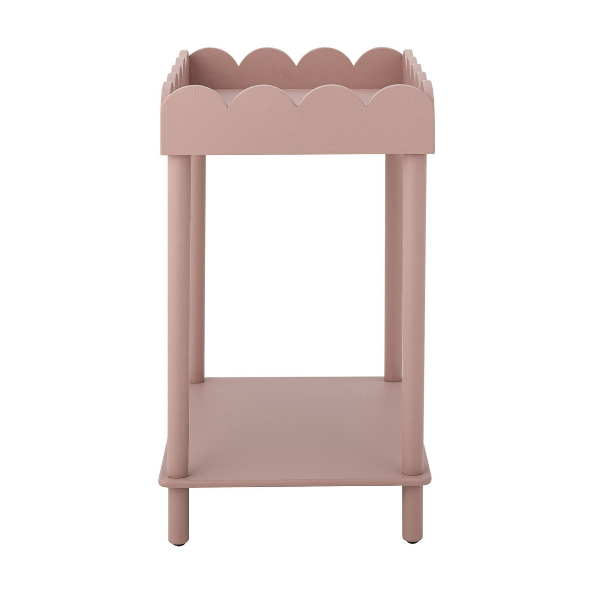 Isola Wooden Side Table - Pink