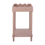 Isola Wooden Side Table - Pink
