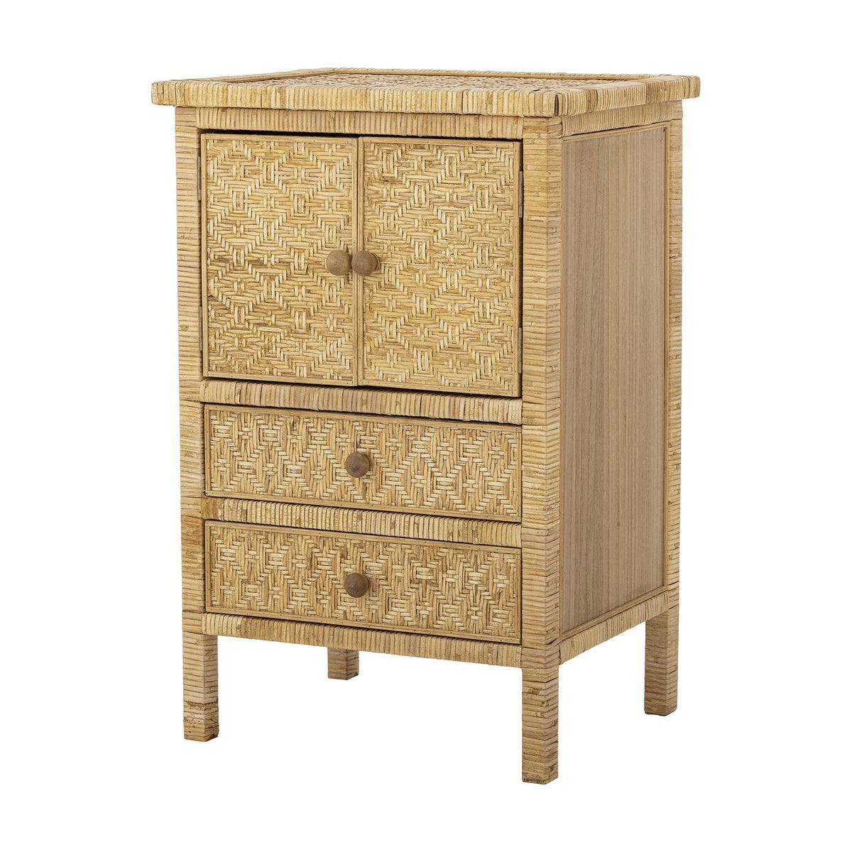 Lorris Rattan Chest of Drawers - Beige