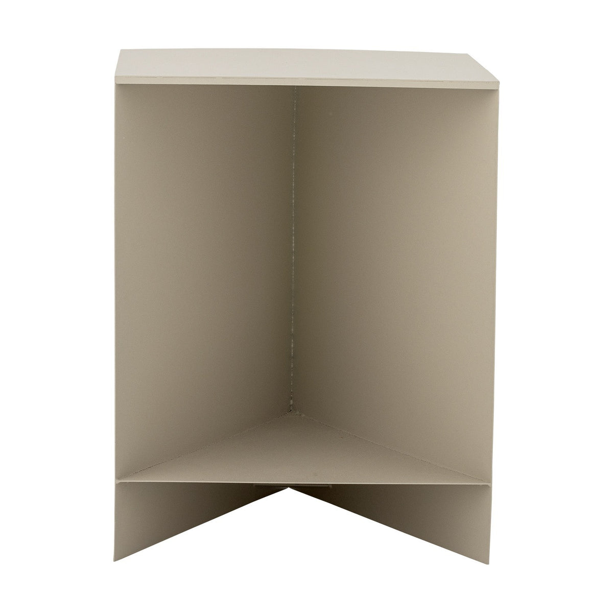 Tasha Iron Side Table - Beige