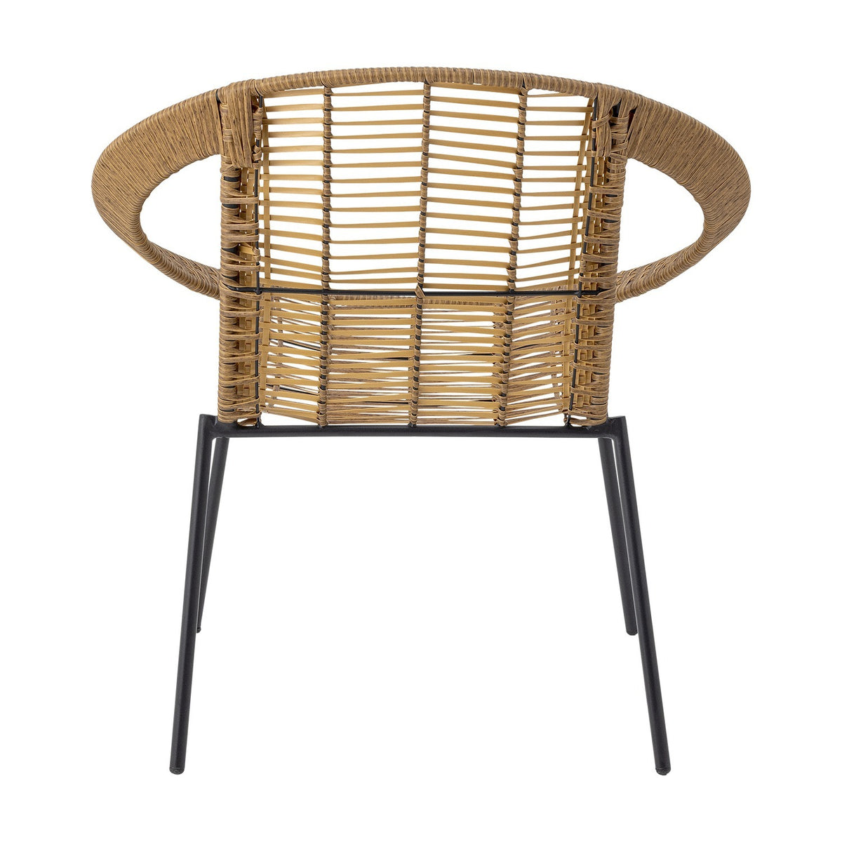 Dudine Round Garden Lounge Set of 3 - Beige