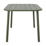 Calana Iron Garden Table - Green