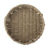 Brea Round Seagrass Tray - Natural