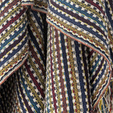 Lazzario Striped Cotton Throw - Multi