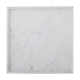 Majsa Marble Tray 35x35cm - White