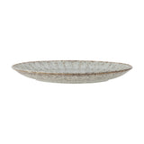 Fleur Stoneware Dinner Plate - Grey