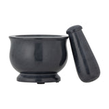 Aprilla Soapstone Pestle & Mortar - Grey