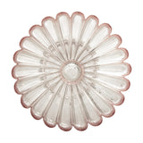 Nalu Glass Pedestal Bowl 13cm - Pink