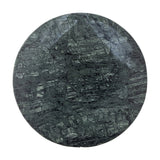 Nuni Round Marble Lazy Susan - Green