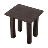Porir Wooden Pedestal - Brown
