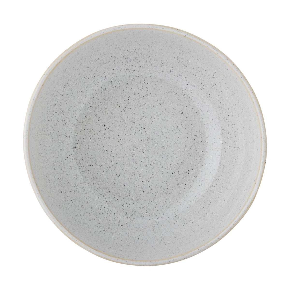 Addison Speckled Stoneware Bowl 22.5cm - White