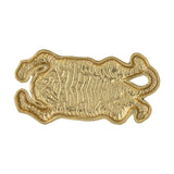 Lester Tiger Cast Iron Tray - Gold
