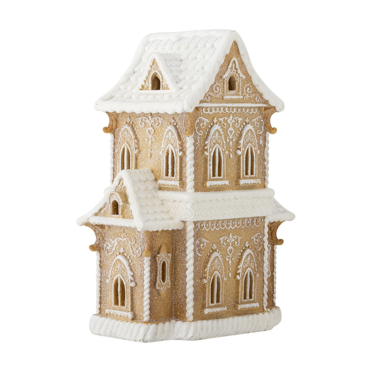 Kevin Resin Christmas Decoration with Light - Brown