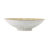 Saskia Speckled Stoneware Bowl 40cm - Beige