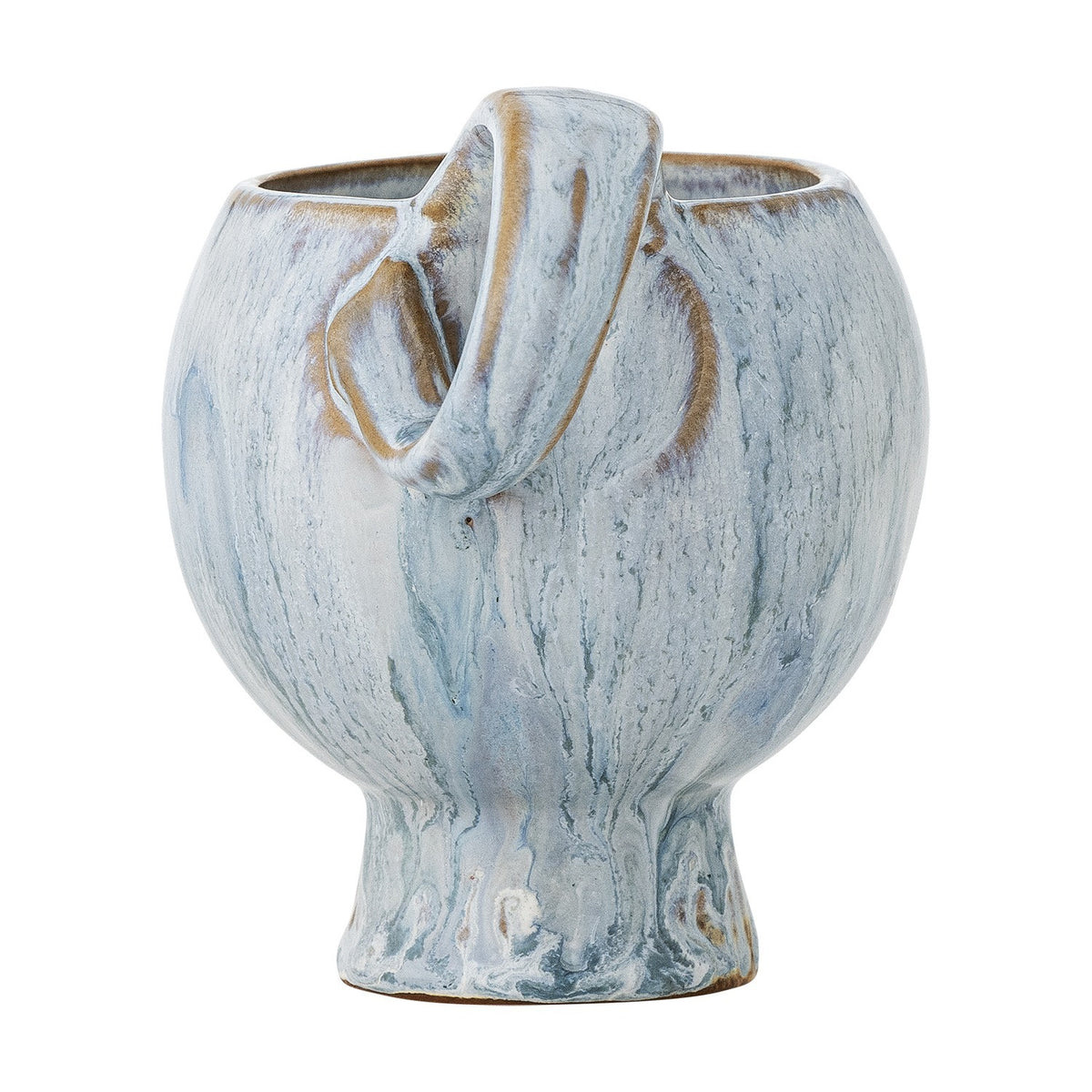 Avonlea Round Stoneware Cups 250ml Set of 4 - Blue
