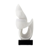 Alistair Resin Ornament - White