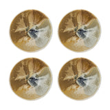 Lacey Stoneware Bowls 15cm Set of 4 - Multi