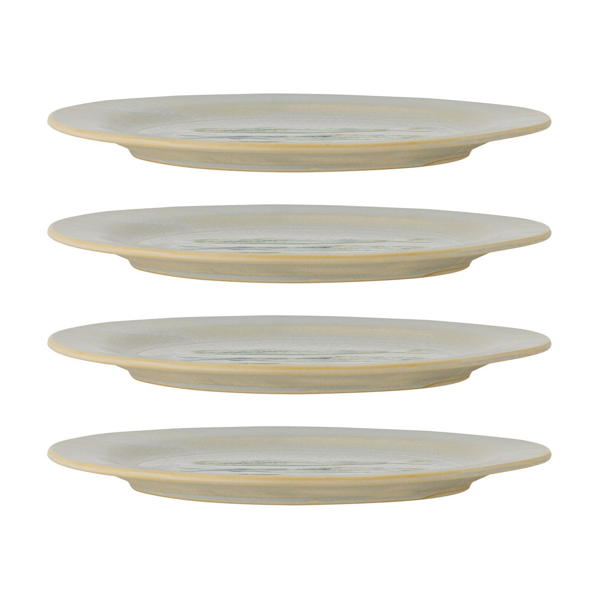 Hadden Stoneware Dinner Plates Set of 4 - Cream