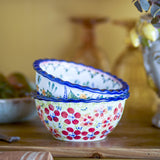 Florist Floral Stoneware Bowls 13cm Set of 2 - Multi