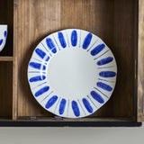 Linora Stoneware Side Plates Set of 3 - White