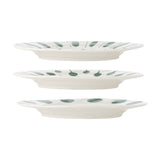 Linora Stoneware Dinner Plates Set of 3 - Green