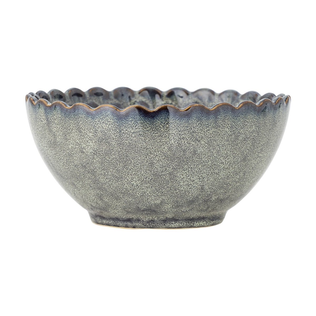 Katrina Stoneware Bowls 15.5cm Set of 4 - Grey