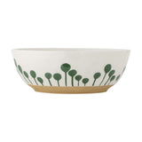 Linora Floral Stoneware Bowl 28cm - White