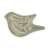 Rosalynde Bird Stoneware Platter - Green