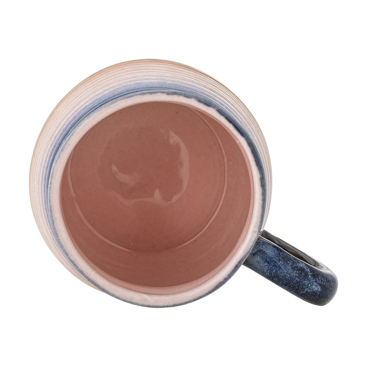 Tatum Ribbed Stoneware Cups 200ml Set of 4 - Multi