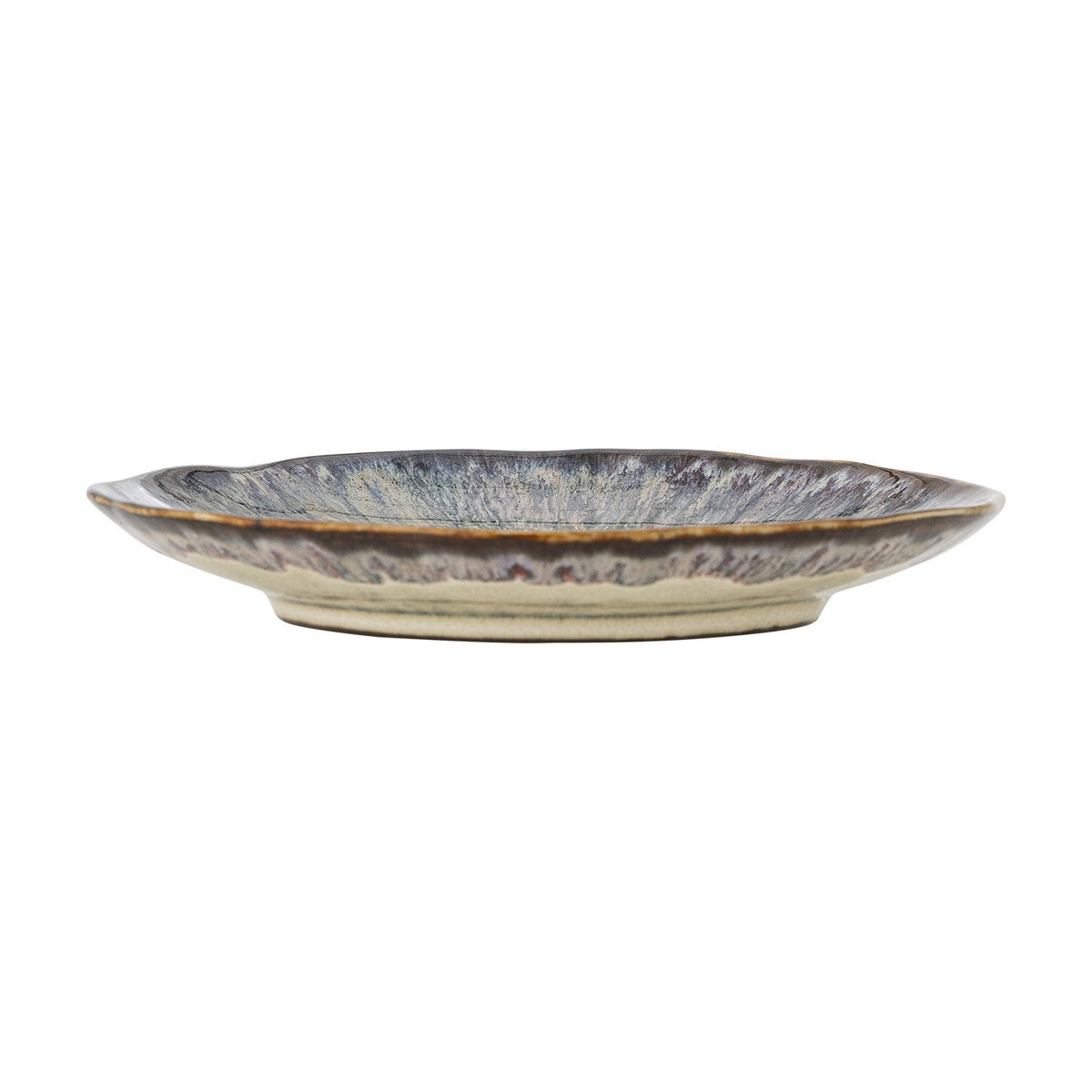 Imogen Grey Stoneware Plate - Multi
