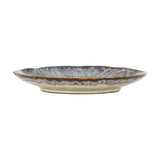 Imogen Grey Stoneware Plate - Multi