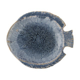 Fae Fish Stoneware Platter - Blue