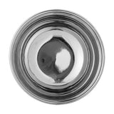 Shine Round Stoneware Bowls 12cm Set of 4 - Silver