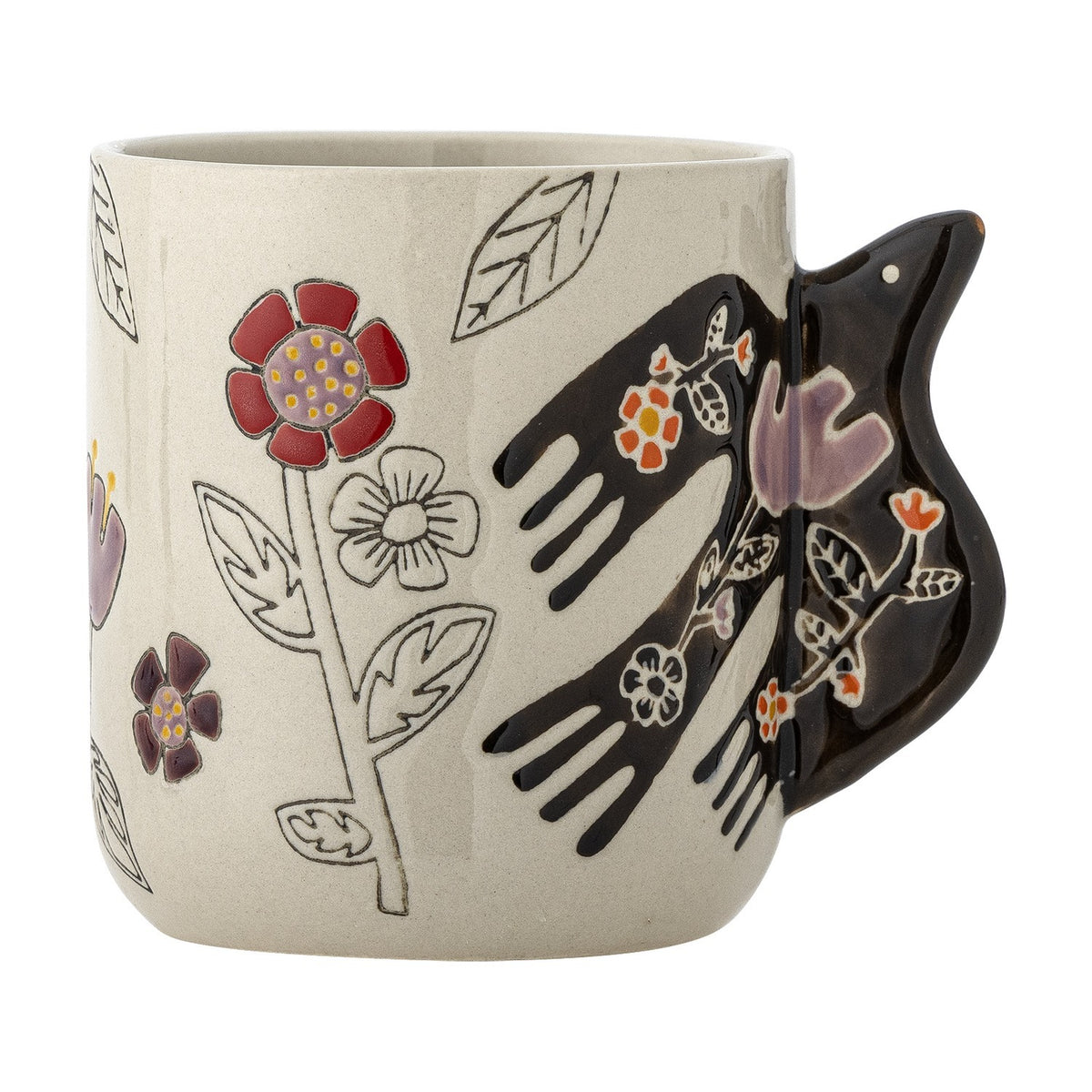 Vivielle Stoneware Cups 325ml Set of 4 - Multi