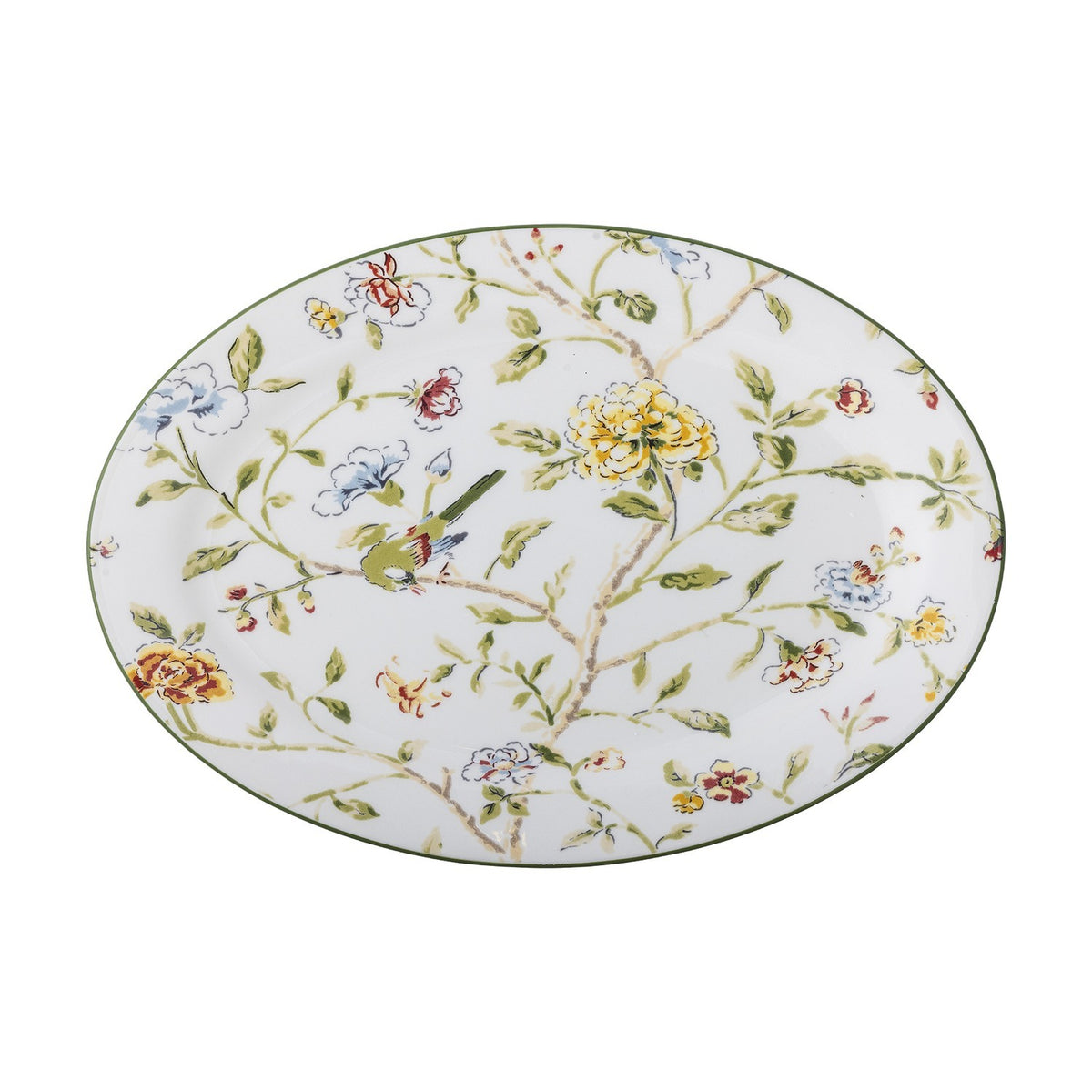 Bloomie Floral Stoneware Platter - Multi