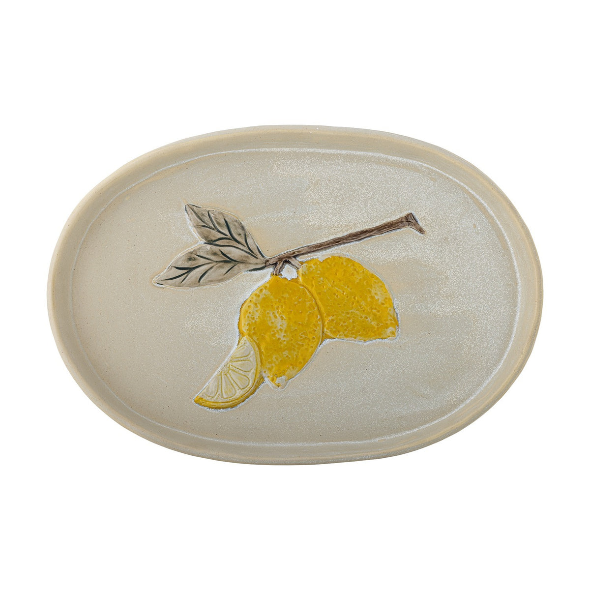 Hadden Stoneware Platter - Beige