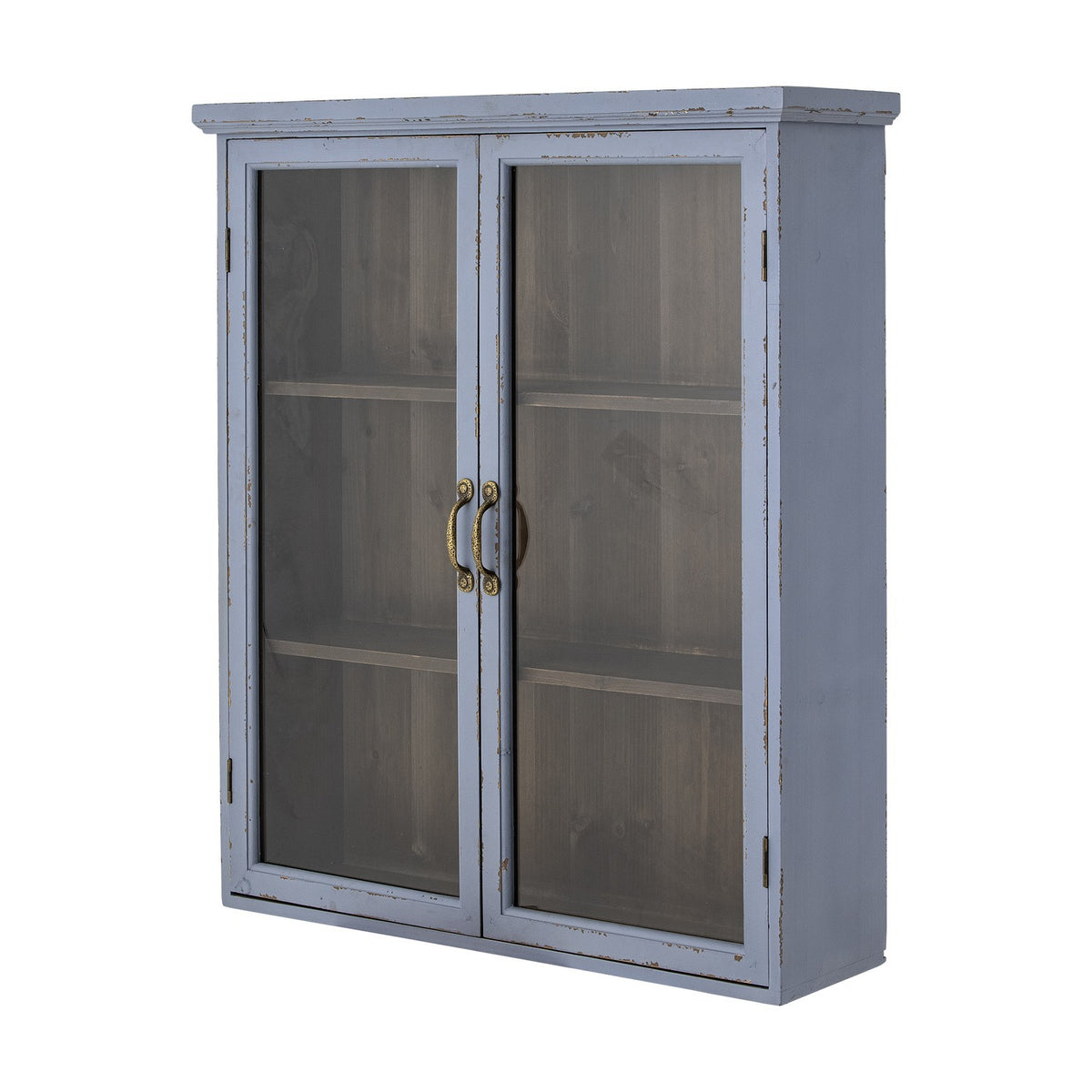 Hazem Wooden Cabinet 91cm - Blue