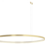 Zero Round Smart Aluminium Ring LED Pendant Light 98cm