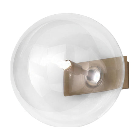 Estro Glass Globe Wall Light