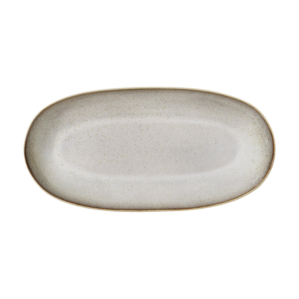 Sandrine Stoneware Platter - Beige