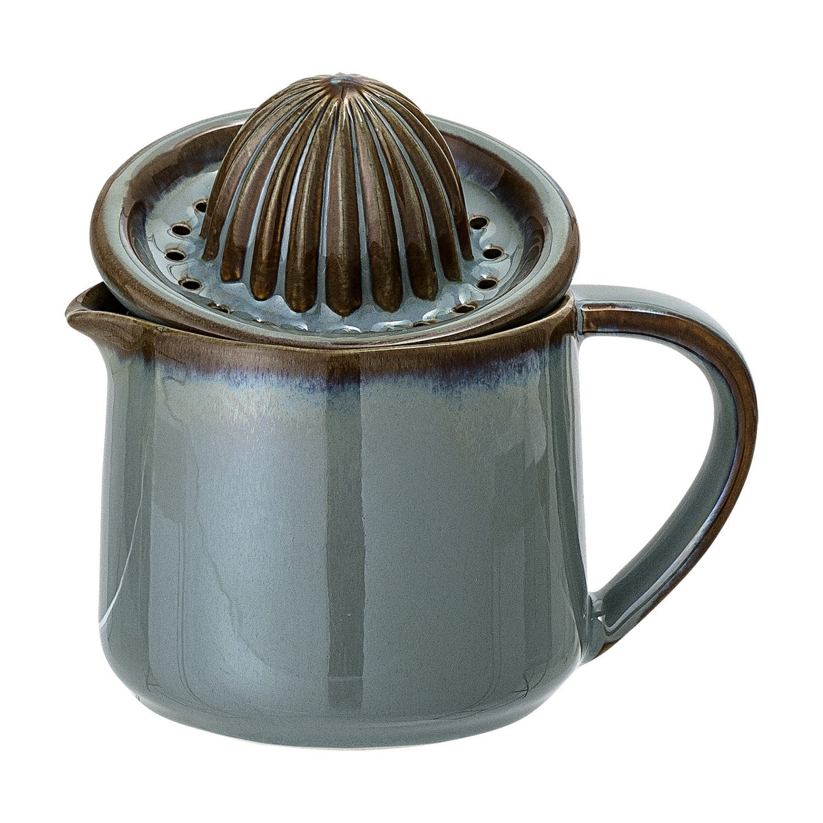 Pixie Stoneware Lemon Squeezer - Green
