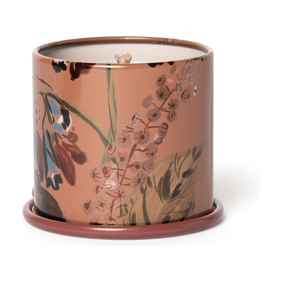 Terra Tabac Leaf Demi Vanity Tin Scented Candle