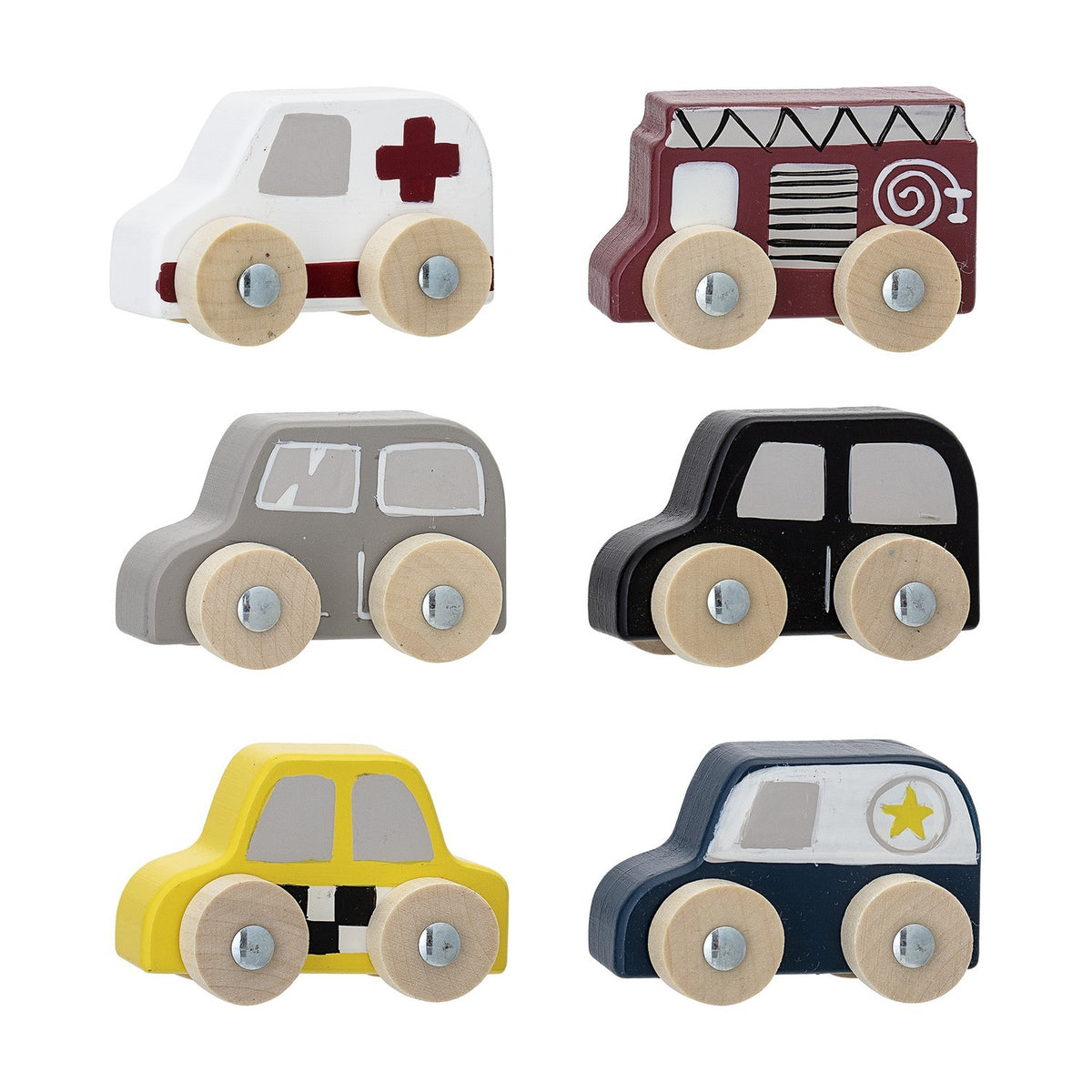 Avin Toy Cars Set of 6 - Multi