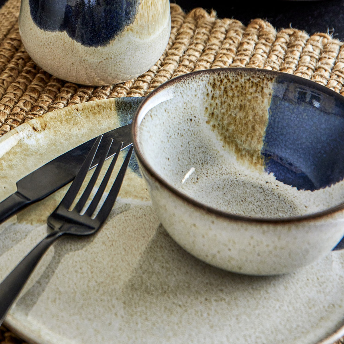 Jules Stoneware Bowl 15.5cm - Multi